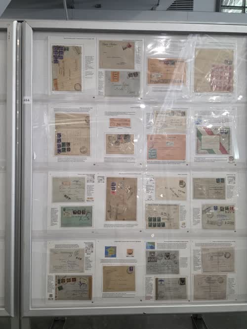 Postal History of the Italian Social Republic 1943-1945 — frame 1484, exhibited by Seref Bornovali
