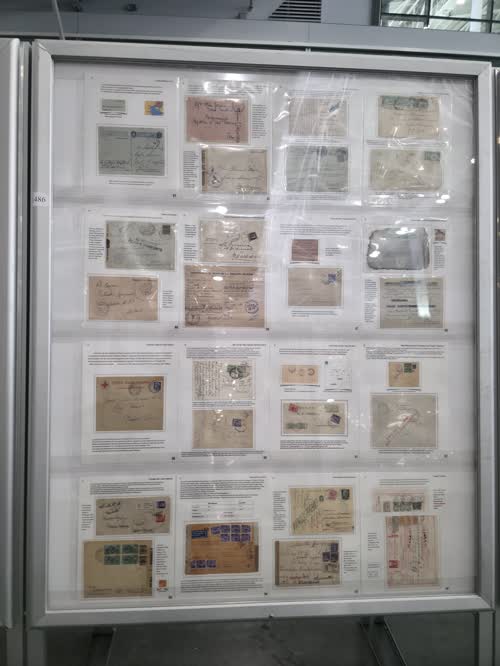 Postal History of the Italian Social Republic 1943-1945 — frame 1486, exhibited by Seref Bornovali