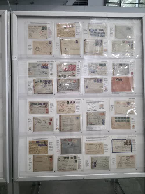 Postal History of the Italian Social Republic 1943-1945 — frame 1487, exhibited by Seref Bornovali