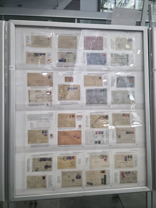 Postal History of the Italian Social Republic 1943-1945 — frame 1488, exhibited by Seref Bornovali