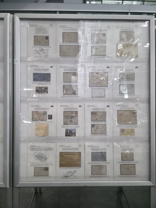 La Debacle: Postal History of the 1870-71 Franco-Prussian War — frame 1491, exhibited by Steven C. Walske