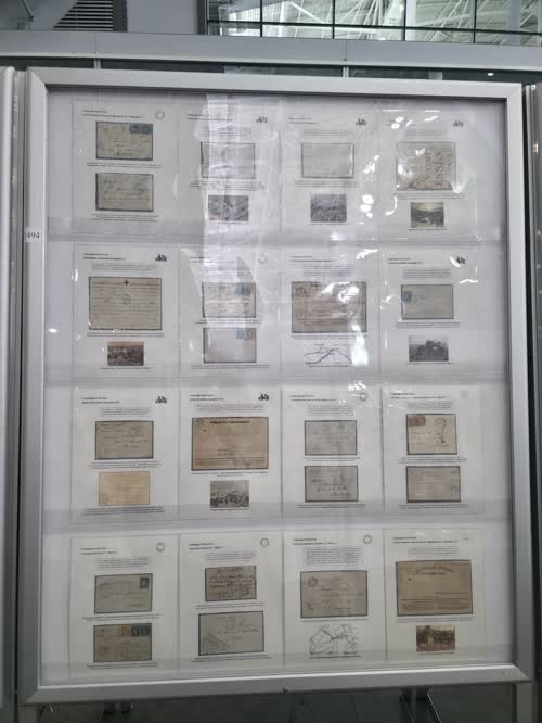 La Debacle: Postal History of the 1870-71 Franco-Prussian War — frame 1494, exhibited by Steven C. Walske