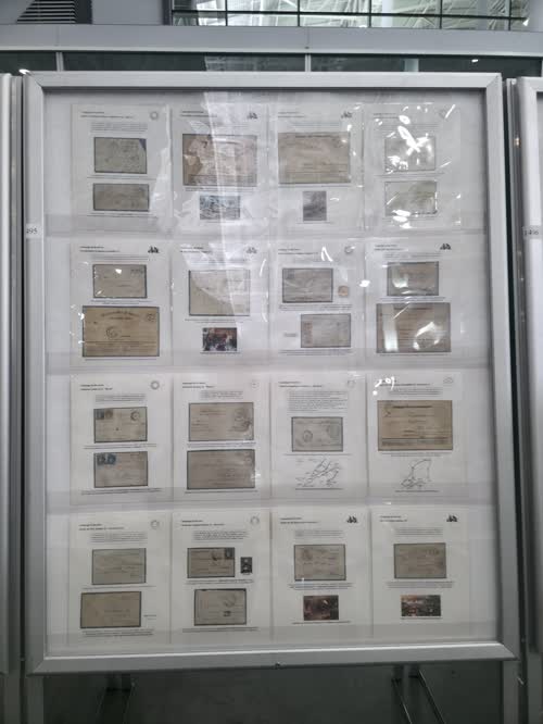 La Debacle: Postal History of the 1870-71 Franco-Prussian War — frame 1495, exhibited by Steven C. Walske
