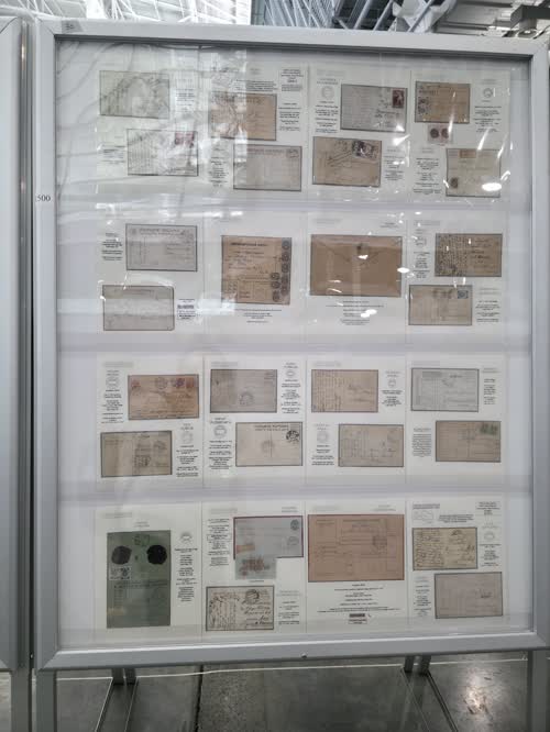 Cancellation Types of the Provisional Era in Latvia: 1919-1921 — frame 1500, exhibited by Vesma Grinfelds