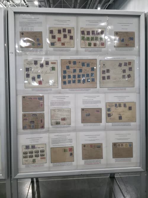 Money- and Value-Letters in Austria — frame 1518, exhibited by Dr. Armin Lind