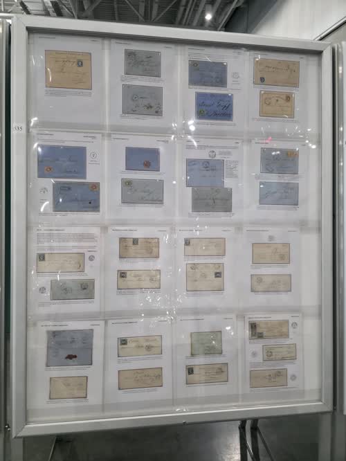 Pre-Liberation Post Offices in Bulgaria 1840-1879 — frame 1535, exhibited by Yanush Donev