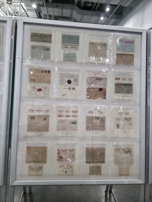 Norway, Registered Mail to 1945 — frame 1678, exhibited by Eigil Trondsen