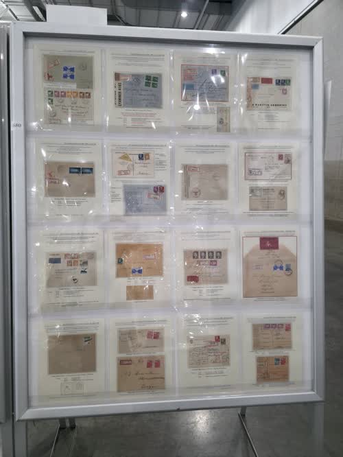 Norway, Registered Mail to 1945 — frame 1680, exhibited by Eigil Trondsen