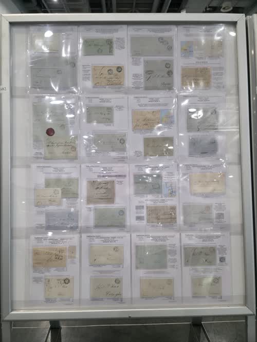 The Norwegian Prestamp Cancellations and their Postal Use — frame 1682, exhibited by Finn Bjorke