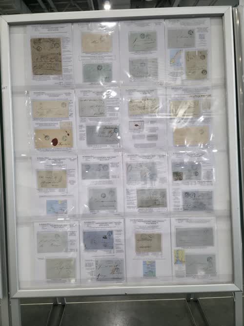The Norwegian Prestamp Cancellations and their Postal Use — frame 1687, exhibited by Finn Bjorke