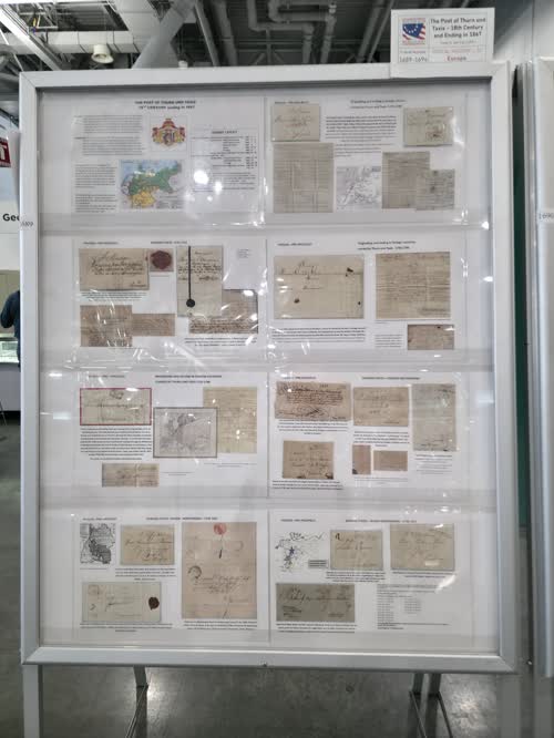 The Post of Thurn und Taxis- 18th Century and Ending in 1867 — frame 1689, exhibited by Tonny E. Van Loij