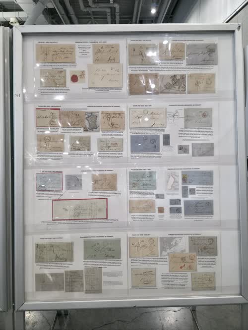 The Post of Thurn und Taxis- 18th Century and Ending in 1867 — frame 1691, exhibited by Tonny E. Van Loij