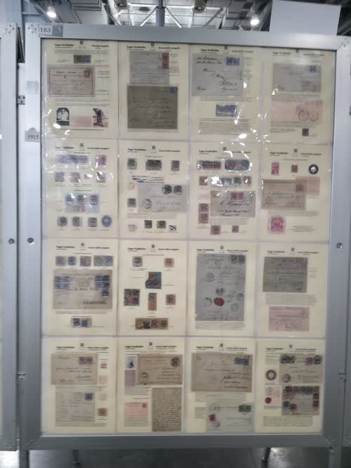 German Postal Service in Togo - Precursors — frame 1915, exhibited by Tilmann Nössig