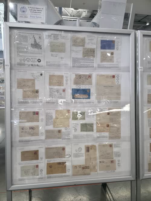 A Postal History of Labrador Before Confederation — frame 2051, exhibited by Kevin O'Reilly