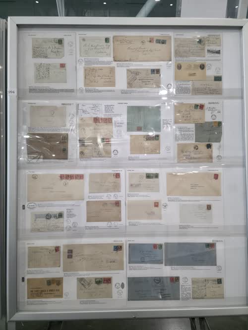 Yukon Postal History Before WWII — frame 2094, exhibited by Kevin O'Reilly