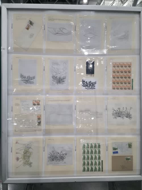 The 1972 Floral Definitives of Tristan da Cunha — frame 2142, exhibited by Mark A. Butterline