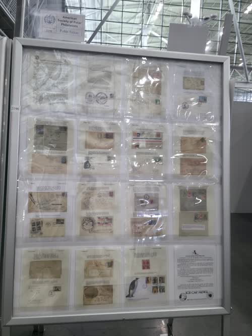American Society of Polar Philatelists — frame 2190, exhibited by American Society of Polar Philatelists