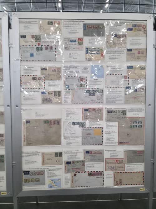 Airmail Linking Australasia and North America 1919-1947 — frame 3309, exhibited by Chris Dalton