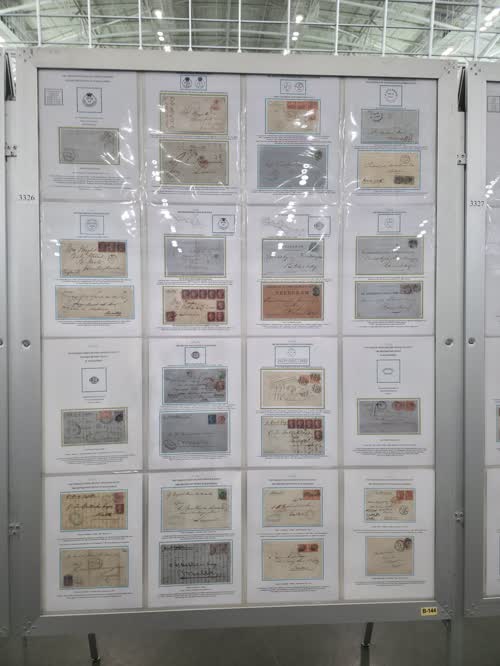 Delta Collection (Egypt Postal History) 1700-1879 — frame 3326, exhibited by Mamdouh Mosly