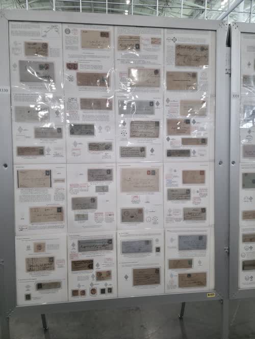 Postal History of India, British Era (1854-1876) — frame 3330, exhibited by Rajesh Jhunjhunwala