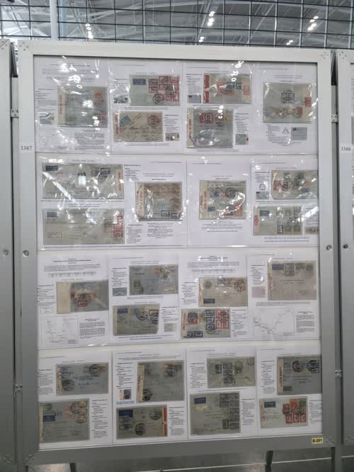 Pan American Airways Trans-Pacific Service Airmail Rates from Thailand (1937-1941) — frame 3387, exhibited by Charnchai Karnasuta