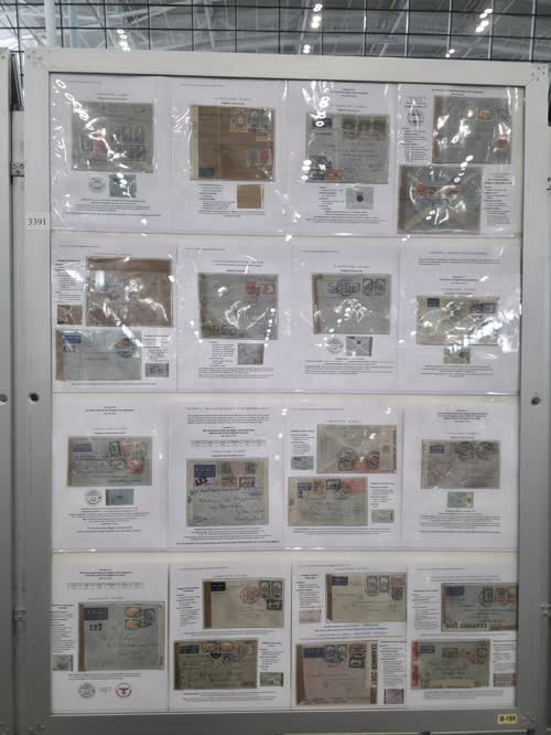 Pan American Airways Trans-Pacific Service Airmail Rates from Thailand (1937-1941) — frame 3391, exhibited by Charnchai Karnasuta