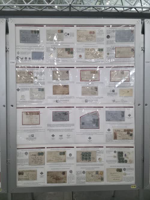 Early India Mails (1800-1902) — frame 3394, exhibited by Santpal Sinchawla