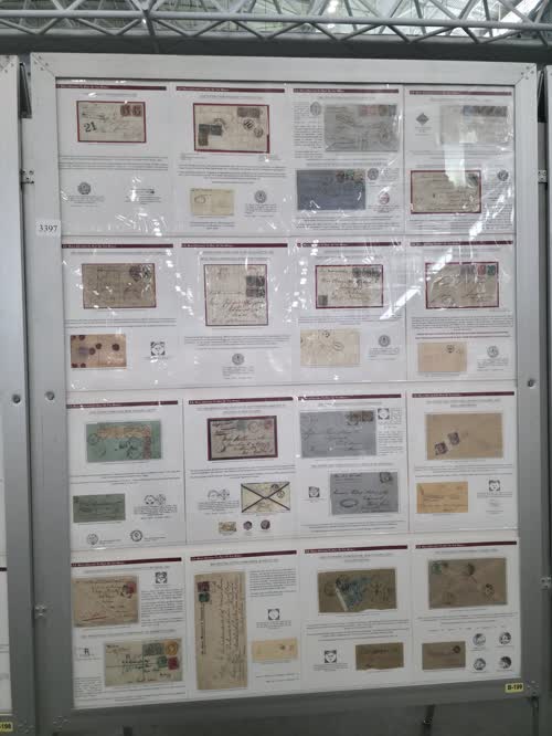 Early India Mails (1800-1902) — frame 3397, exhibited by Santpal Sinchawla