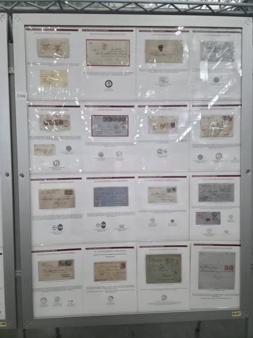 Early India Mails (1800-1902) — frame 3398, exhibited by Santpal Sinchawla