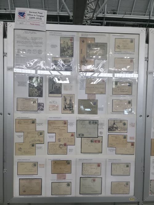German Post Office in Tangier (1899-1914) — frame 3477, exhibited by M'hamed Gounbark