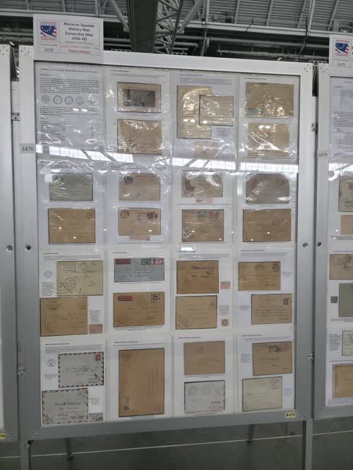 Morocco-Spanish Military Mail Censorship (War 1940-45) — frame 3478, exhibited by Redouane Sredi