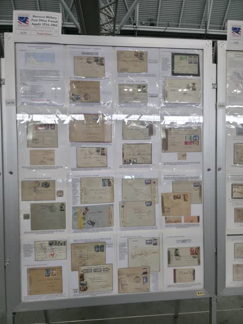 Morocco Military Post Office French Agadir 1914-1961 — frame 3479, exhibited by Redouane Sredi