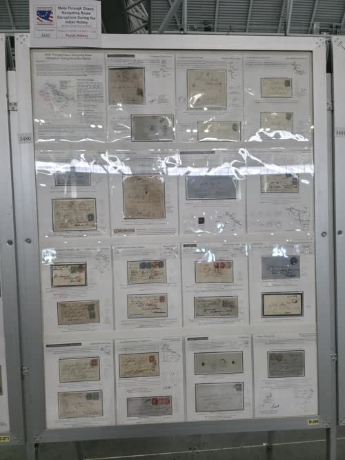 Mails Through Chaos: Navigating Route Disruptions During the Indian Mutiny — frame 3480, exhibited by Apratim Bhattacharya