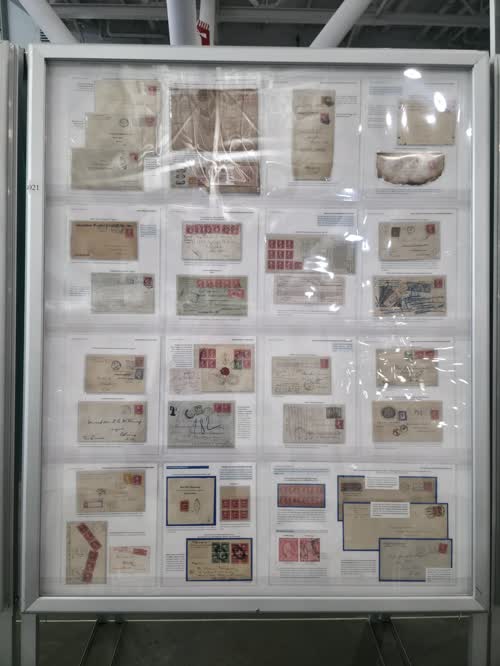The Offset Lithographed Washington-Franklin Heads — frame 4021, exhibited by Andrew S. Kelley