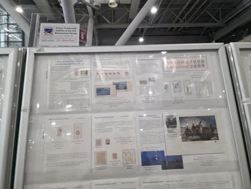 Errors, Freaks and Oddities of the U.S. Bicentennial Period — frame 4022, exhibited by James L. McKinzie