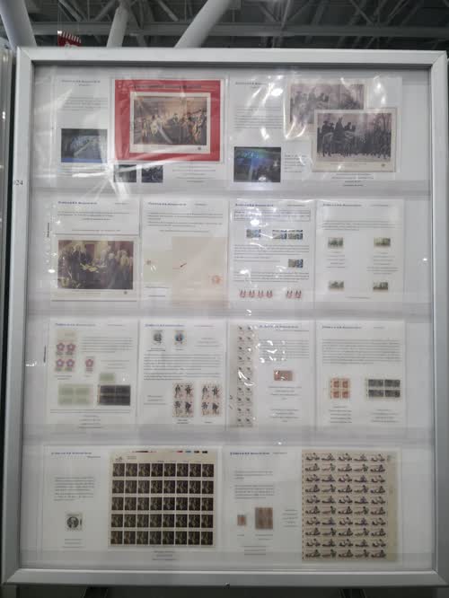 Errors, Freaks and Oddities of the U.S. Bicentennial Period — frame 4024, exhibited by James L. McKinzie