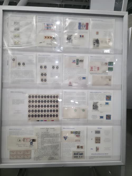 Errors, Freaks and Oddities of the U.S. Bicentennial Period — frame 4026, exhibited by James L. McKinzie