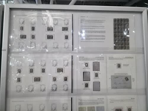 The NY Postmaster Provisional — frame 4049, exhibited by Mark S. Schwartz