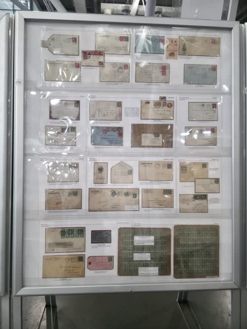 Washington & Franklin Rotary Press Coils & Coil Waste Issues 1914-1922 — frame 4070, exhibited by Gregory Shoults