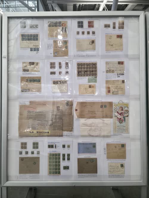 Argentina 1892-1899; Rivadavia, Belgrano & San Martin — frame 4094, exhibited by Juan Martin D'Agostino