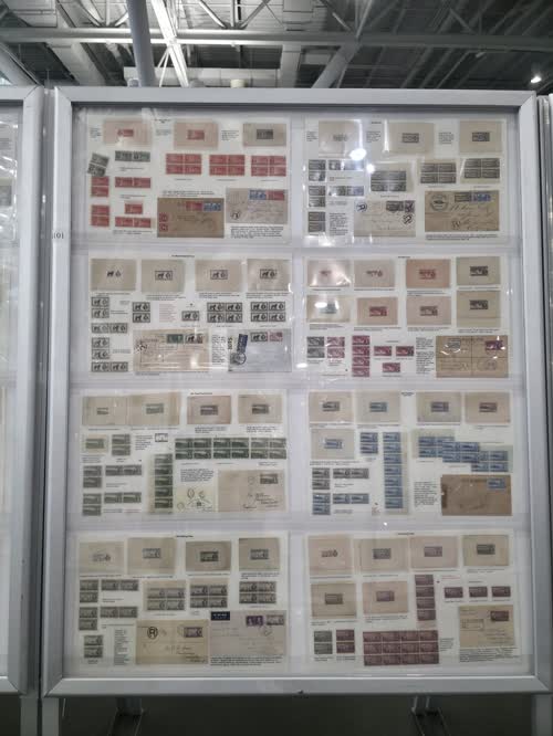 Newfoundland KGVI Stamp Era — frame 4101, exhibited by Thomas Gosse