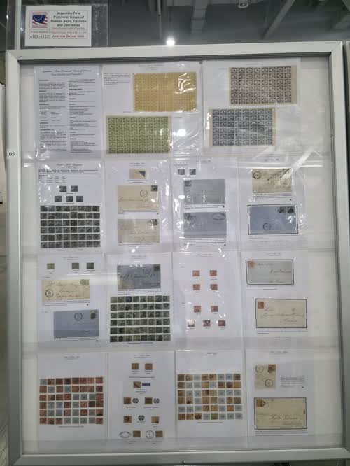 Argentina First Provincial Issues of Buenos Aires, Cordoba and Corrientes — frame 4105, exhibited by Pablo Alejandro Reim