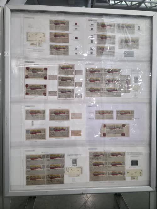 The United States of Colombia National “Cubiertas” — frame 4115, exhibited by Darío Díez V.
