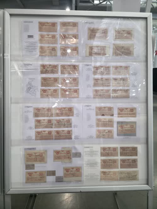 The United States of Colombia National “Cubiertas” — frame 4117, exhibited by Darío Díez V.
