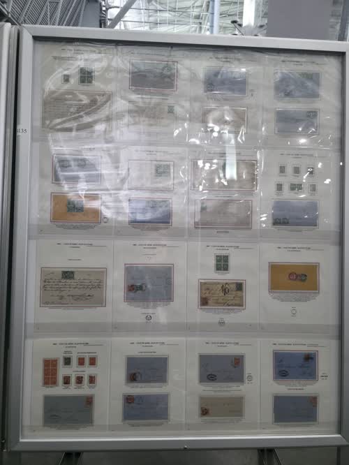 Classic Bolivia 1868-1878 — frame 4135, exhibited by Martha Villarroel de Peredo