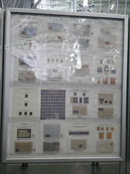 Classic Bolivia 1868-1878 — frame 4136, exhibited by Martha Villarroel de Peredo