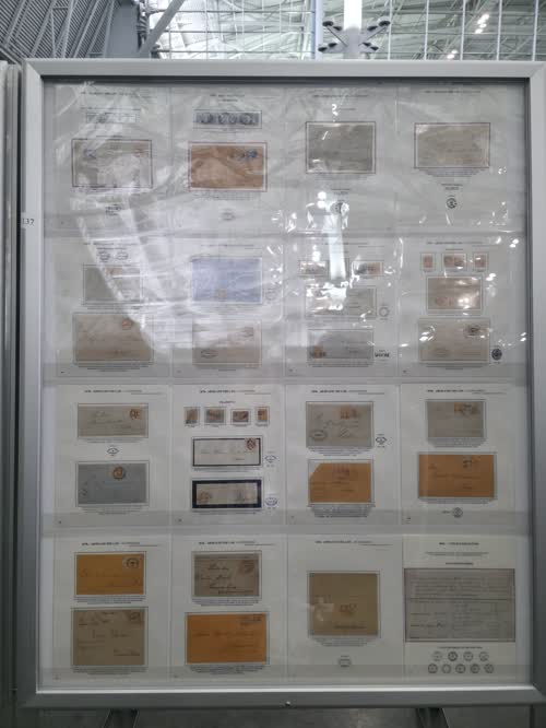 Classic Bolivia 1868-1878 — frame 4137, exhibited by Martha Villarroel de Peredo