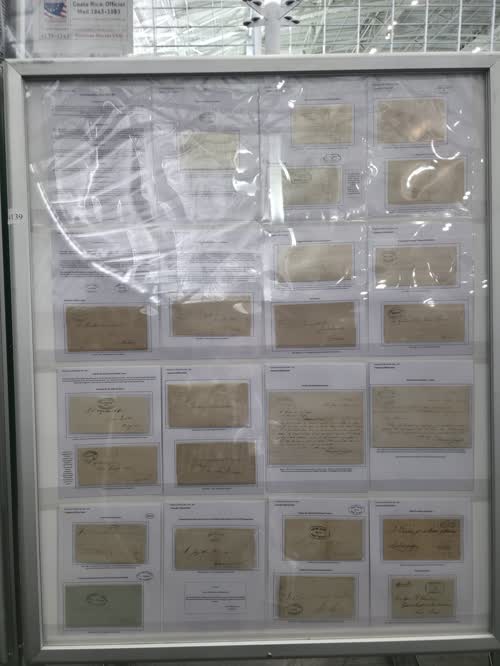 Costa Rica: Official Mail 1863-1883 — frame 4139, exhibited by Alvaro Castro-Harrigan