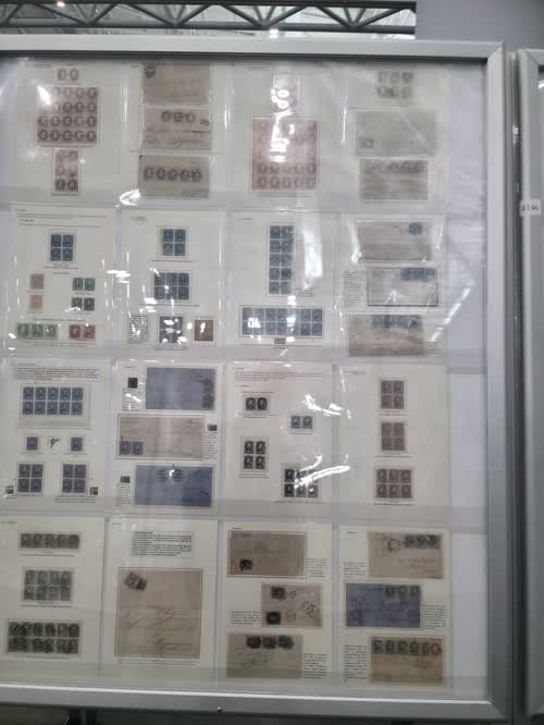 American & Continental BNCo- Dom Pedro Issues Brazil 1866-1878 — frame 4145, exhibited by Jacques Rubim Benchimol