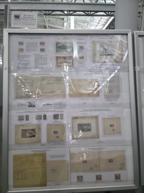 1941 Issues of Universidad de Costa Rica Founding — frame 4170, exhibited by Alexander Romero